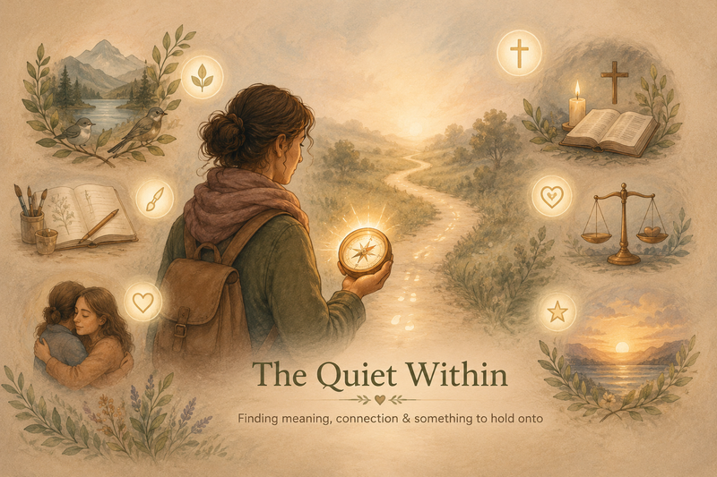 The Quiet Place Within - Finding Meaning, Connection & Something To Hold Onto