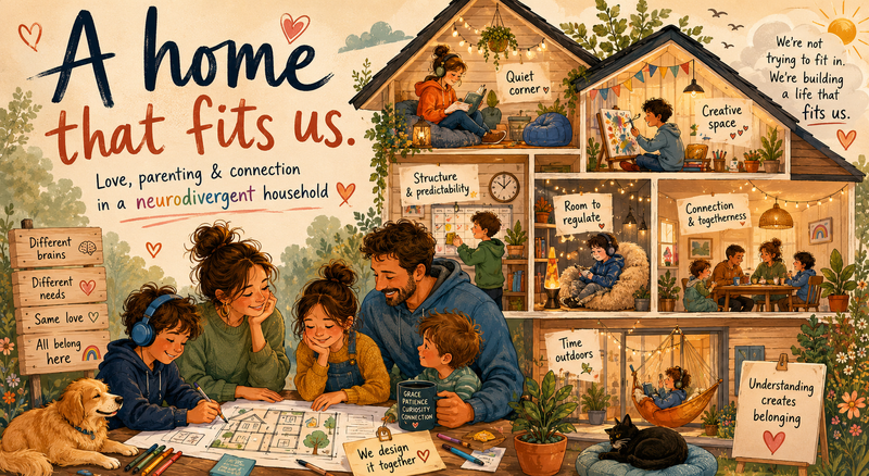 A home that fits us - Love, Parenting & Connection In A Neurodivergent Household