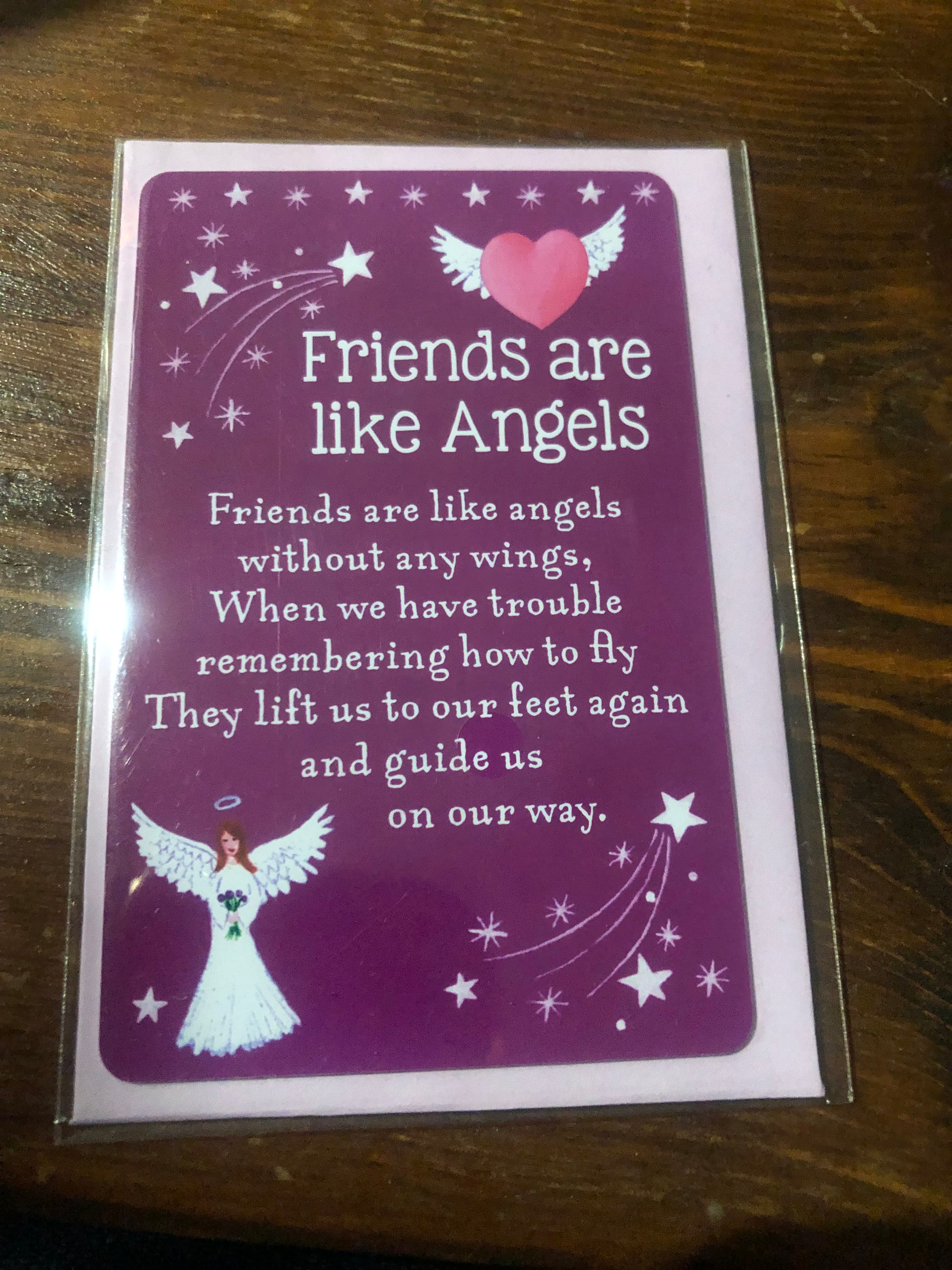 Sentimental card and envelope