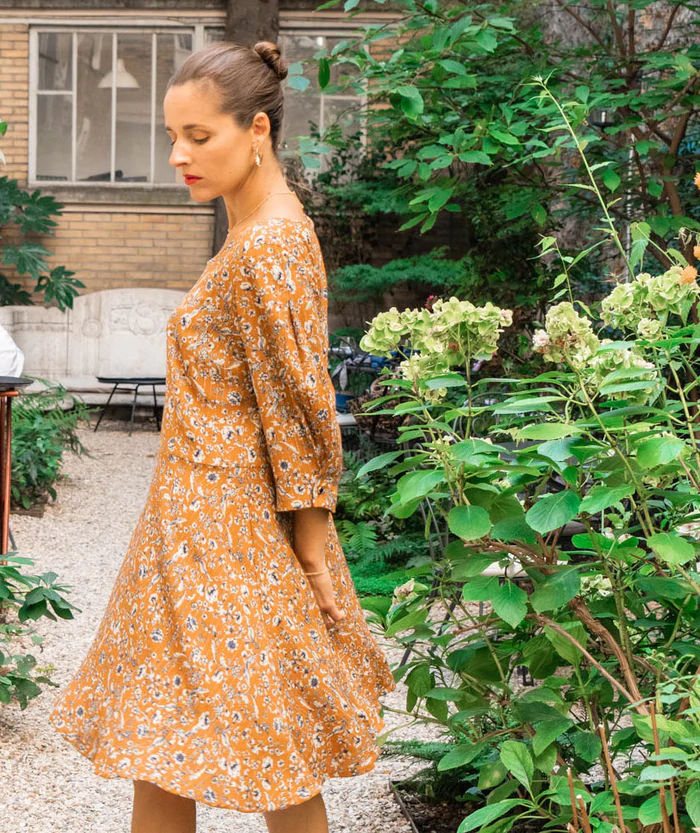 Thumbnail: Niki Dress/ Top Sewing Pattern by Maison Fauve