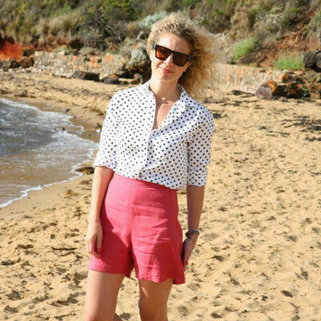 Esther Shorts Paper Pattern By Tessuti