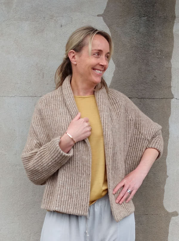 Thumbnail: Palermo Knit Jacket Pattern Size 18 - 30 By Style Arc