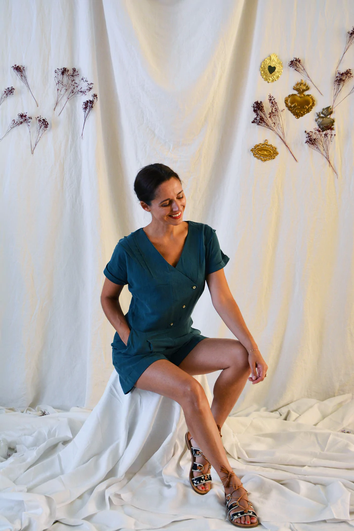 Thumbnail: Eclipse Combi-short/ Dress Sewing Pattern by Maison Fauve