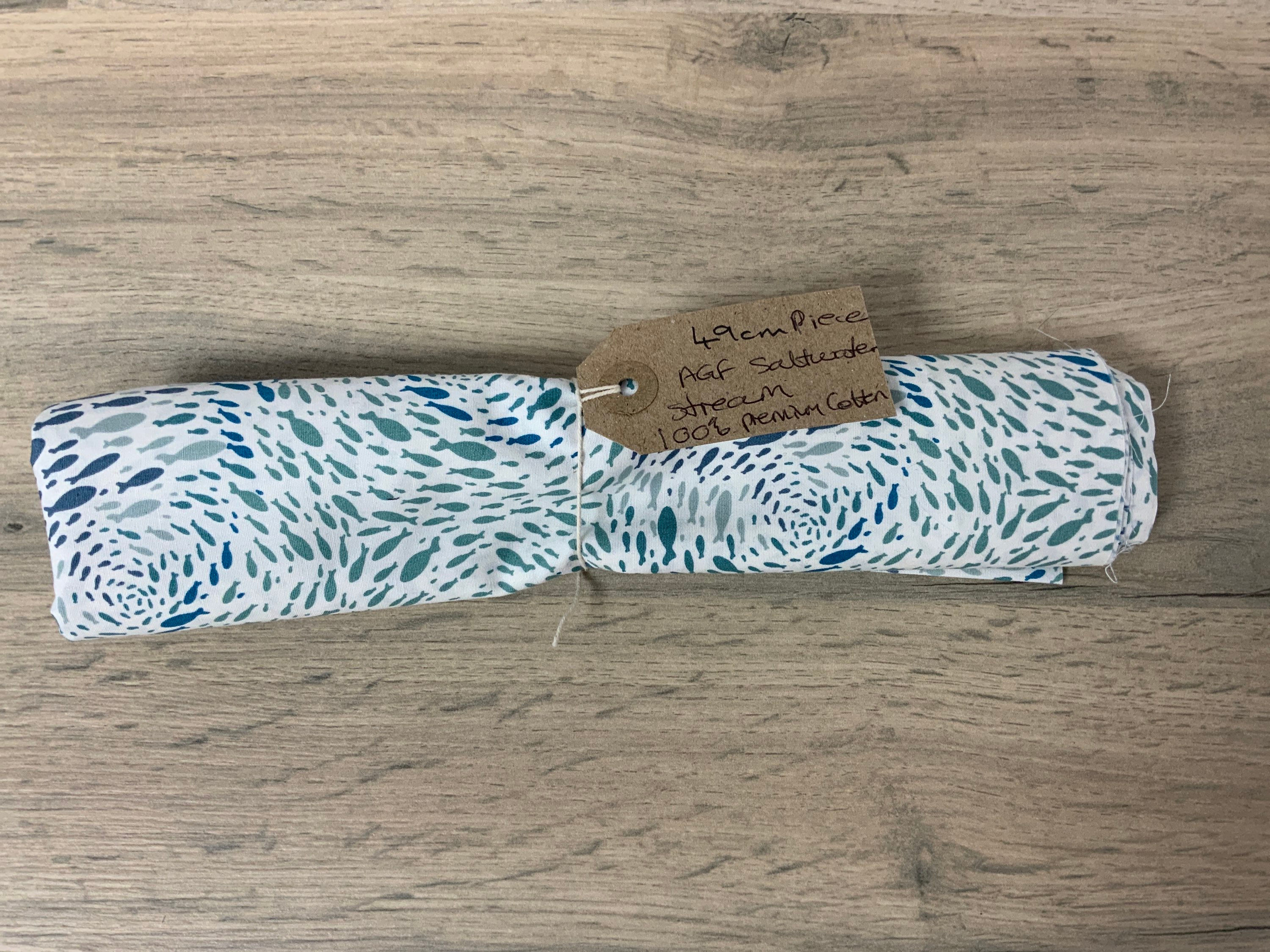 Remnant - 49cm piece of AGF Saltwater Stream Clear from enchanted voyage 100% Pr