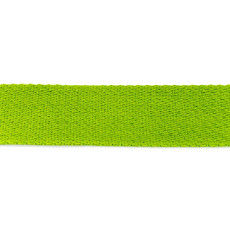 Lime Cotton Webbing - 40mm width