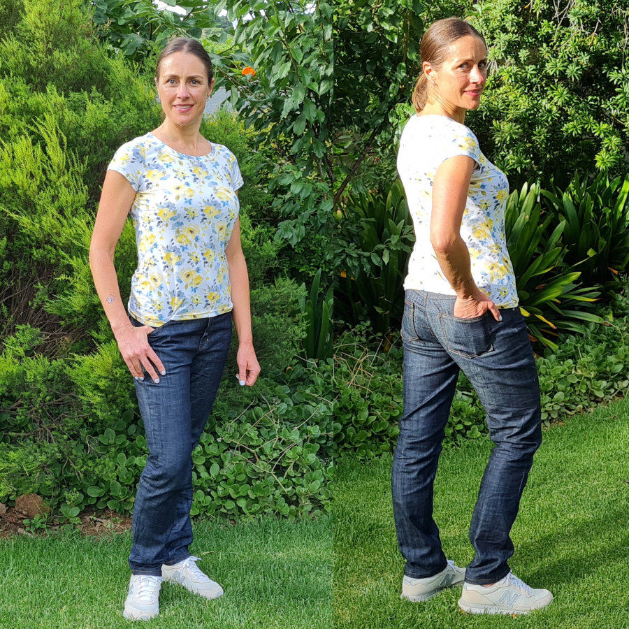 Thumbnail: Wardrobe By Me - Womens Jeans Sewing Pattern
