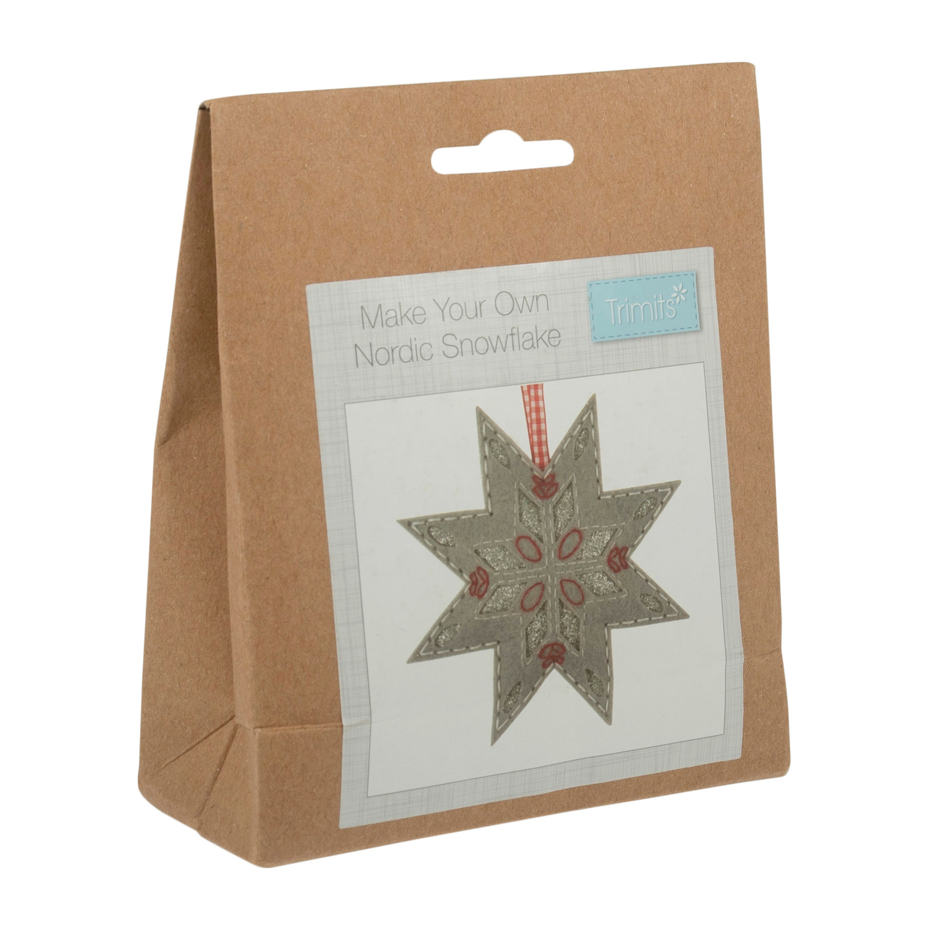 Felt Decoration Kit: Snowflake