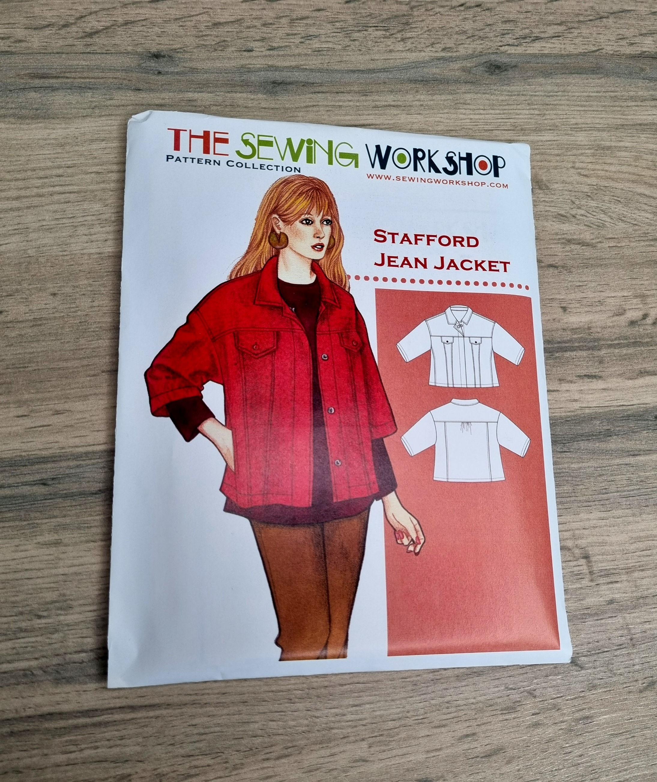 The Sewing Workshop - Stafford Jean Jacket Sewing Pattern