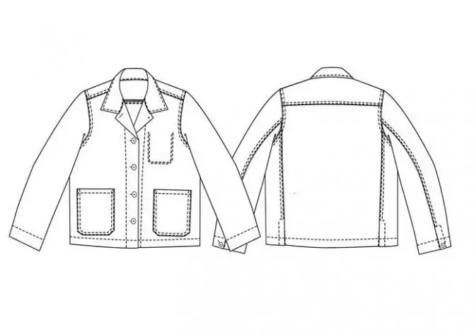 Thumbnail: Merchant & Mills - The Ottoline Jacket Sewing Pattern