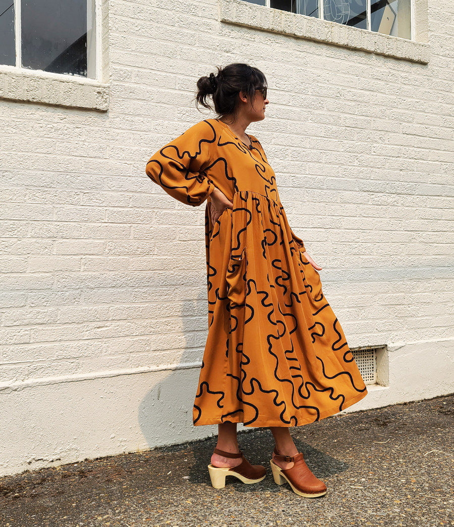 Thumbnail: The Romey Gathered Dress & Top Pattern by Sew House Seven (Sizes 00-20).