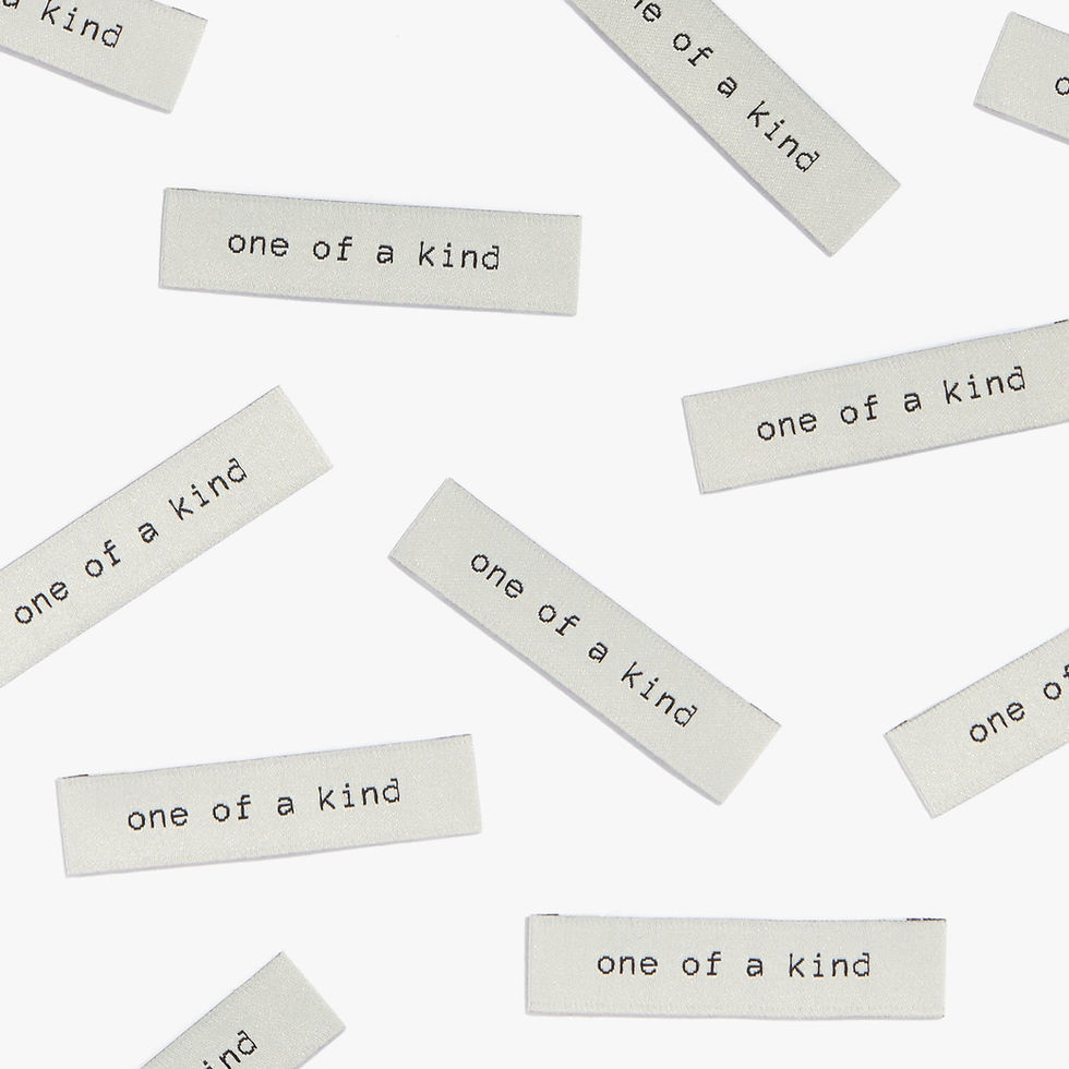 Thumbnail: KATM Luxury Woven Labels 'one of a kind'