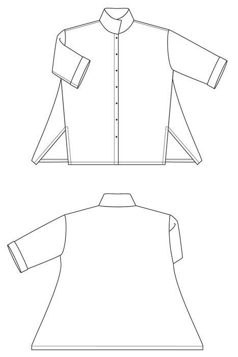 Thumbnail: The Sewing Workshop - London Shirt Sewing Pattern