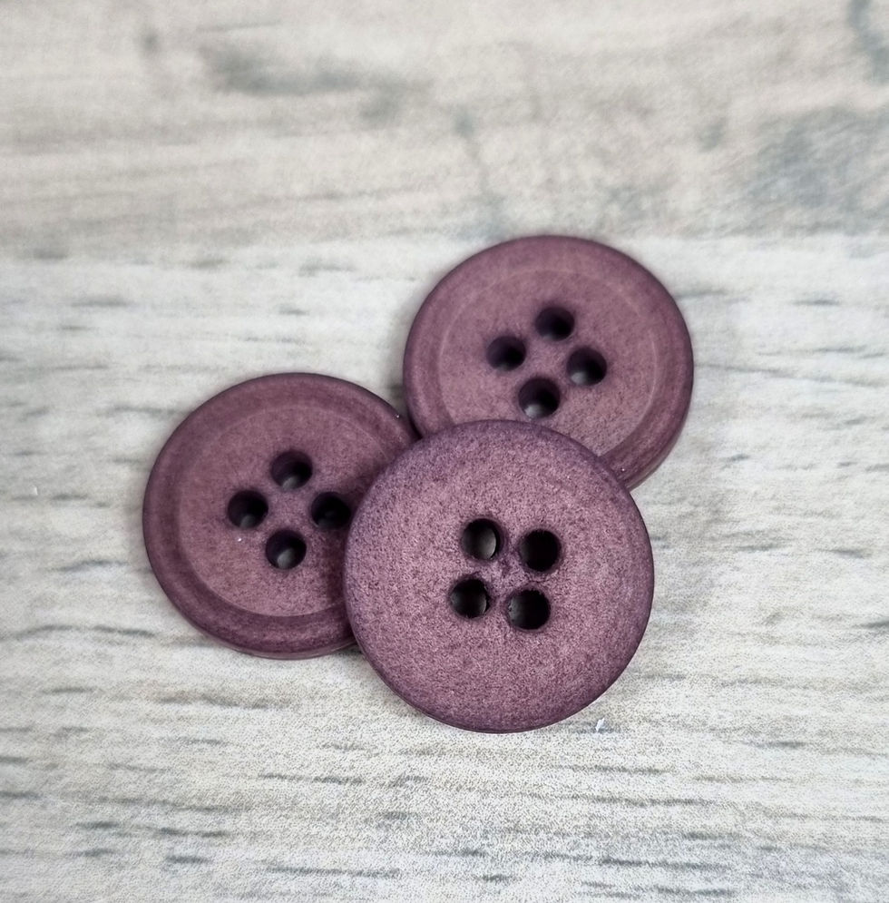 Merchant and Mills - Oxblood 15mm Cotton Button