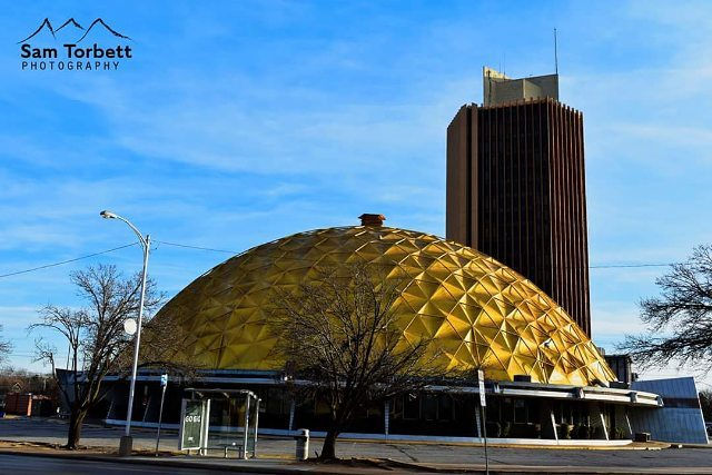 Gold Dome_Route 66_Oklahoma City, Oklahoma _#ipulledoverforthis #ig_unitedstates #hdr_pics #usa_phot
