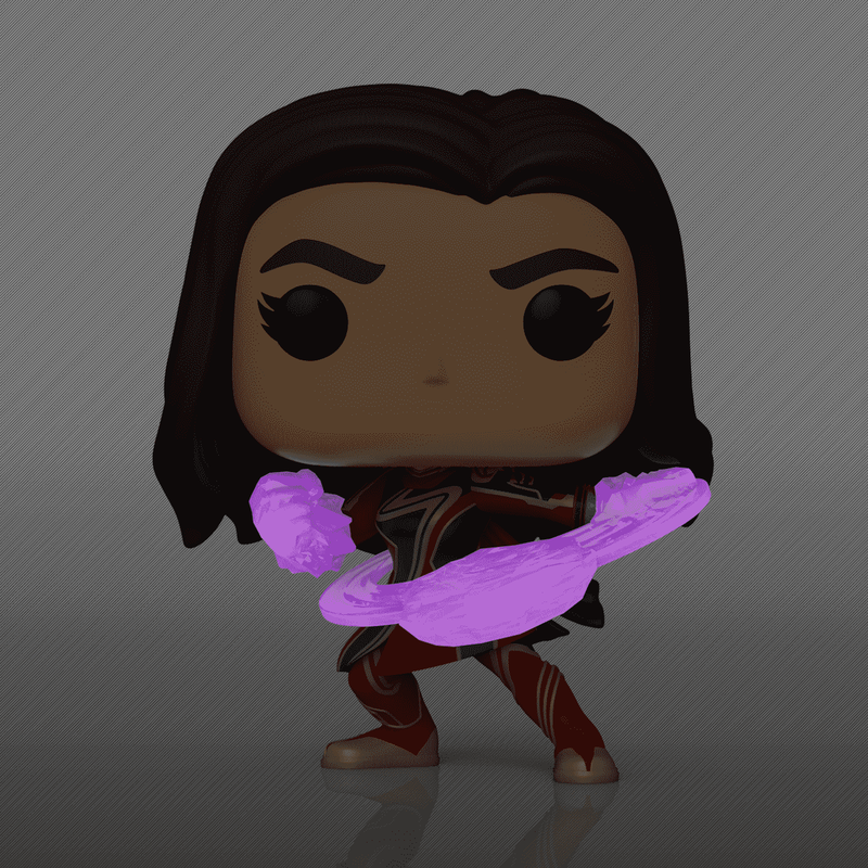 Thumbnail: Ms. Marvel in Fighting Stance (Glow) - Marvel - Pop!