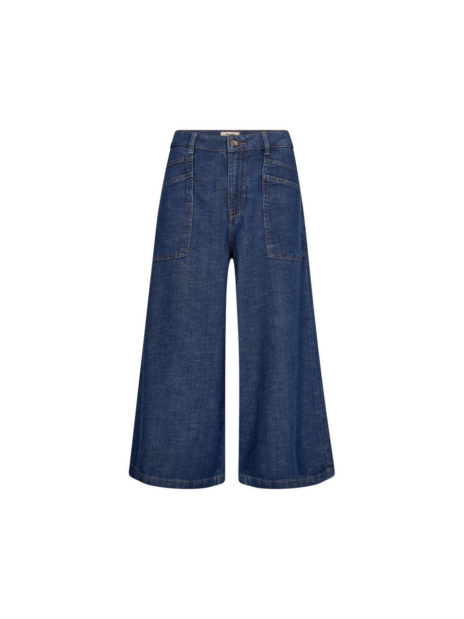 Miniature : MOS MOSH - JEANS CULOTTE ARGE - DARK BLUE