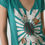 Miniature : LEON&HARPER - TSHIRT TONTON BOHEME - Océan