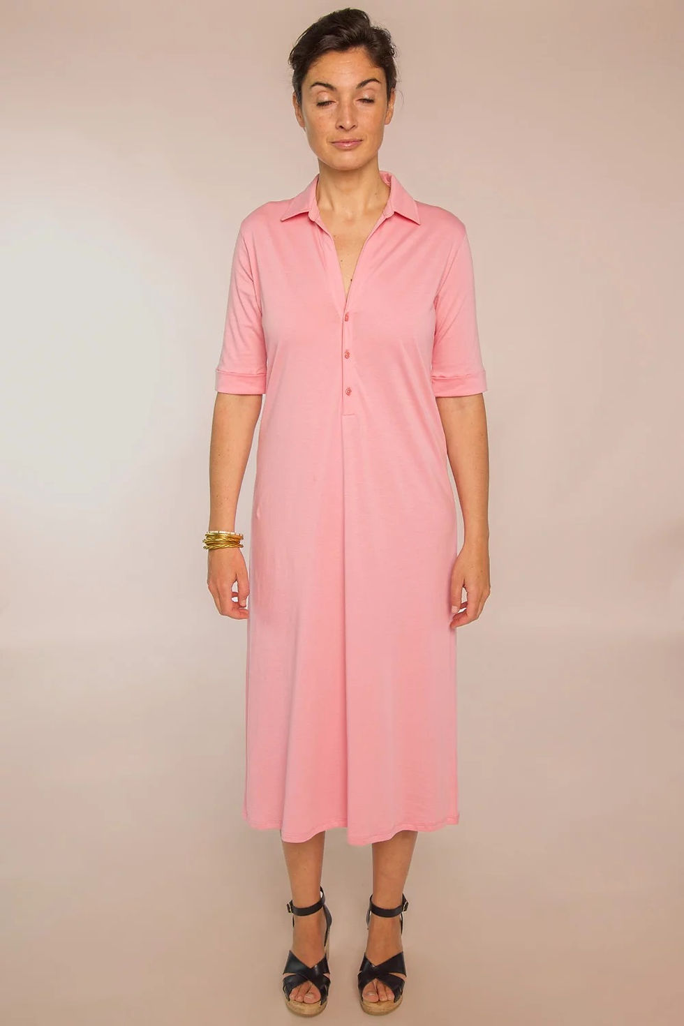 ANONYM - ROBE LEONTINE - Berry