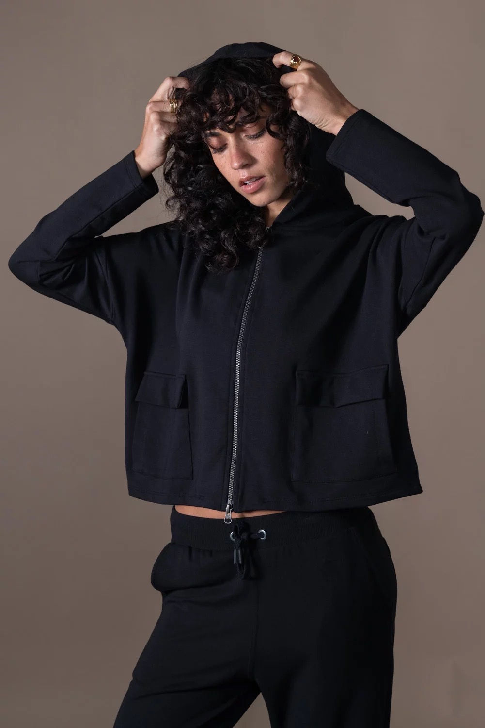 ANONYM - SWEAT-SHIRT THELMA - NOIR