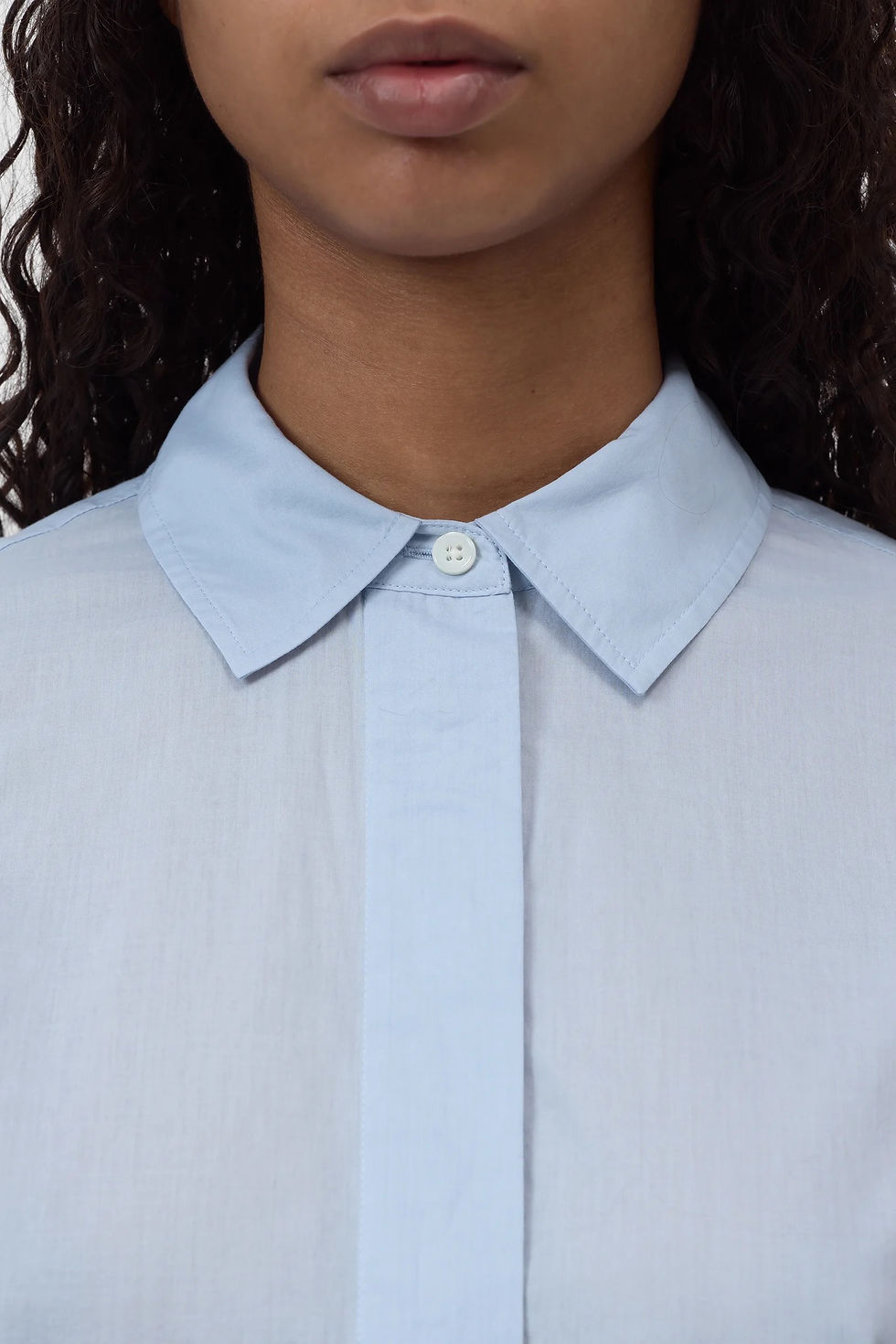 Miniature : CLOSED - CHEMISE CLASSIQUE EN VOILE DE COTON - CIEL