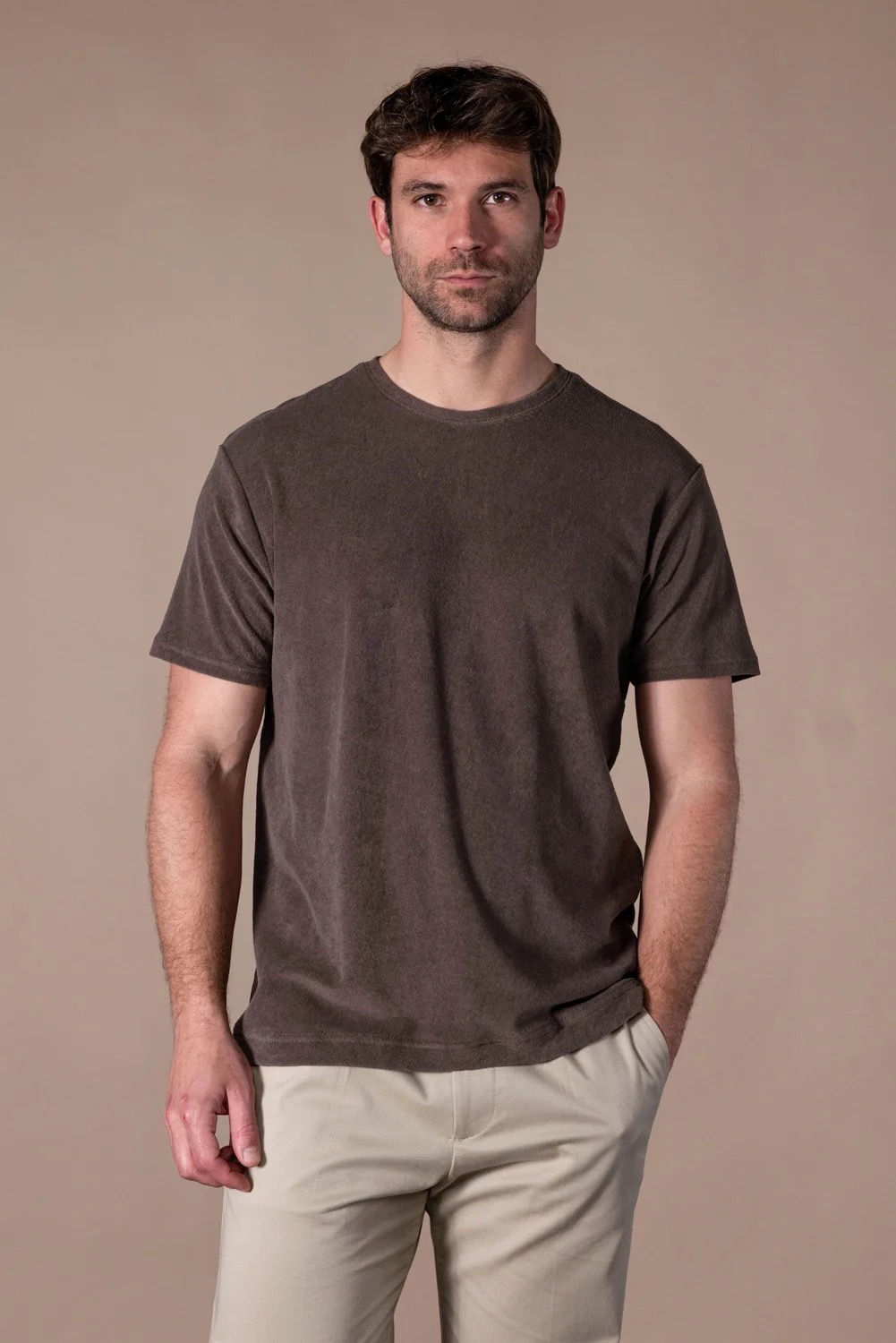 ANONYM - TSHIRT MALAKI - Moka