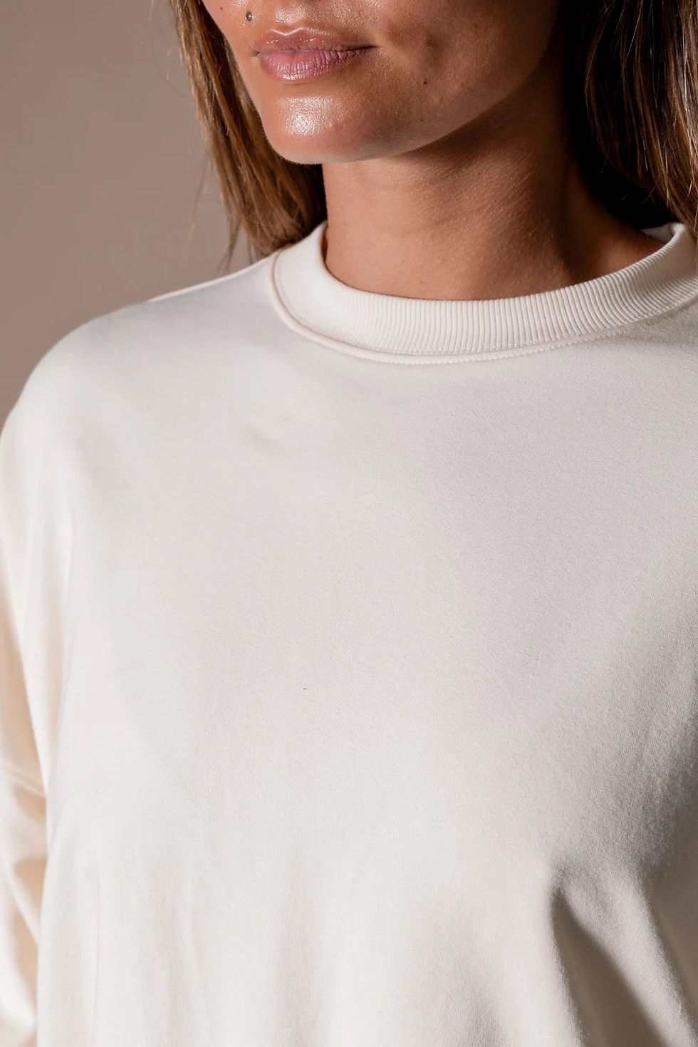 Miniature : ANONYM - SWEAT-SHIRT MYA - IVOIRE