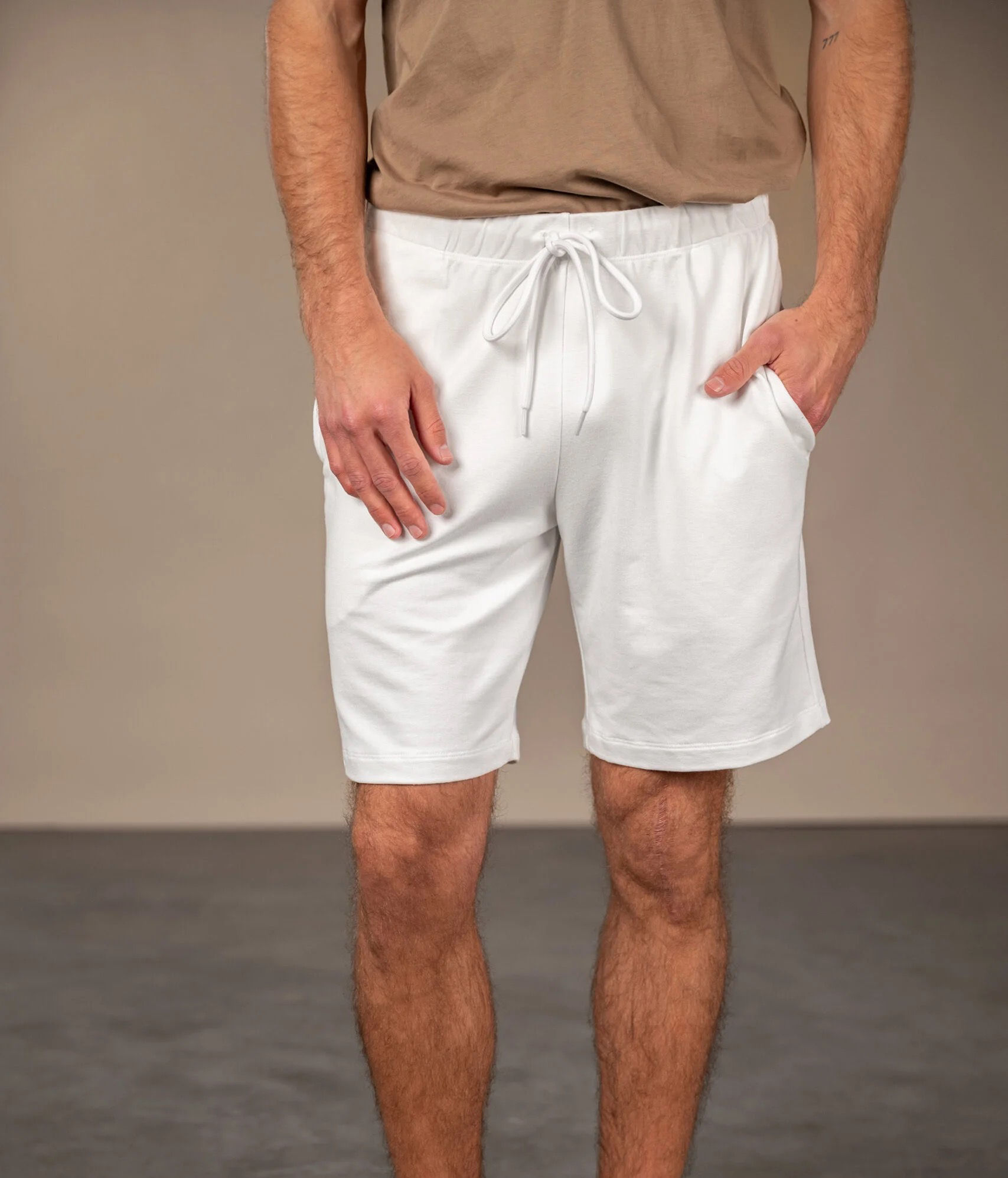 ANONYM - BERMUDA MILAN - Blanc