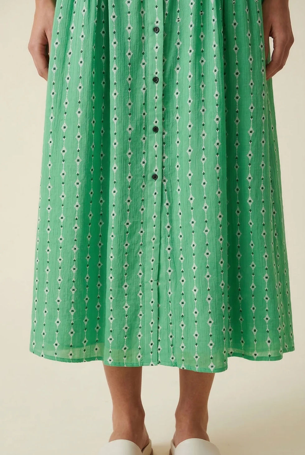 Miniature : LEON&HARPER - ROBE ROUDY LOSA GREEN