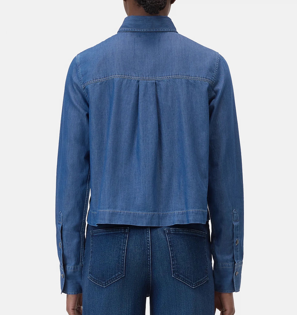 Miniature : CLOSED - CHEMISE CROP EN DENIM