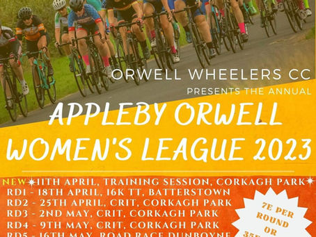 Appleby Orwell Womens League 2023: Round 5 (Road Race)