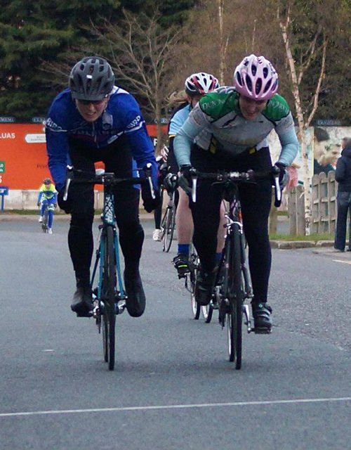 Siobhan O'Connor (Orwell) edged out Noreen Garaghy (Wolftrap) in 3rd for 2nd in the B Race