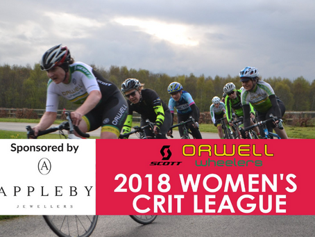Appleby Scott Orwell Wheelers 2018 Women’s Crit League Round 3