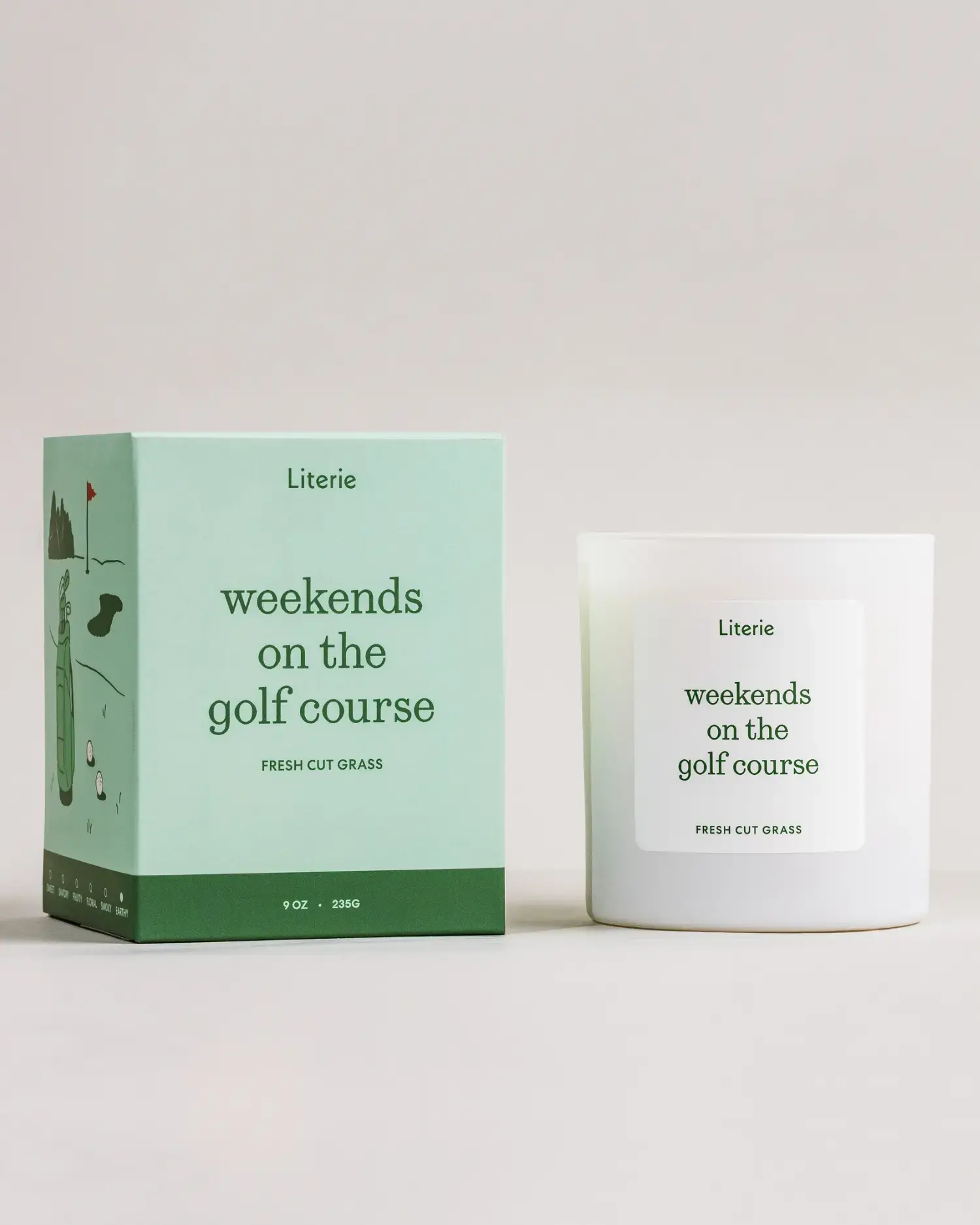 Literie "Weekends On The Golf Course" Candle