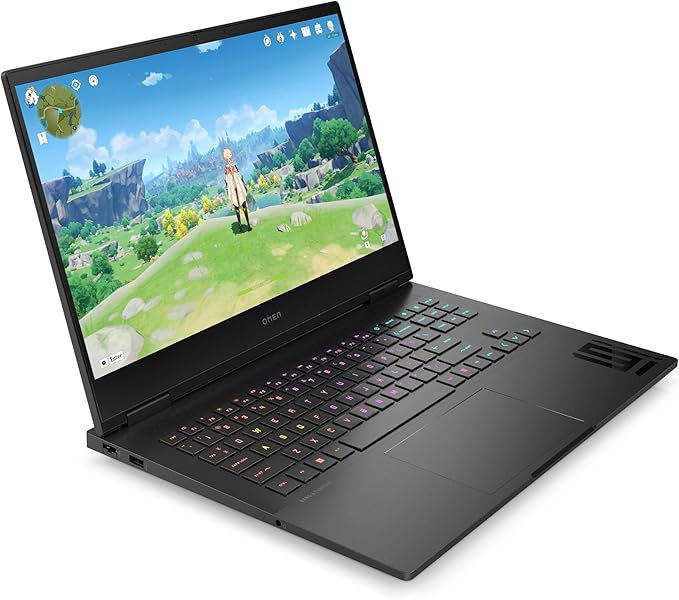 Thumbnail: HP OMEN 16-xd0000sf PC Portable Gaming 16.1" FHD IPS Ryzen 7-7840HS, RAM 16 Go