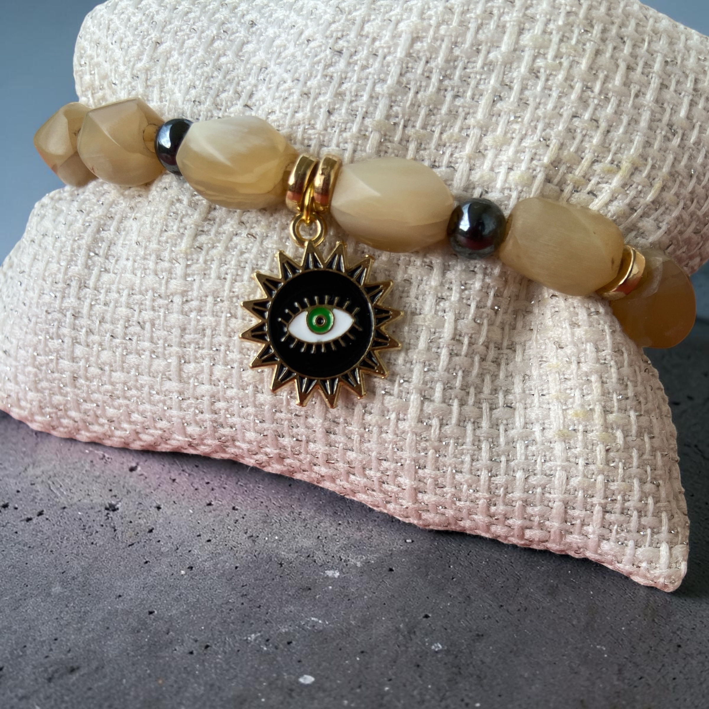 Bracelet "oeil grec"