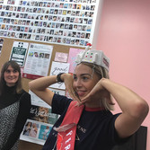 Wearing the period crown