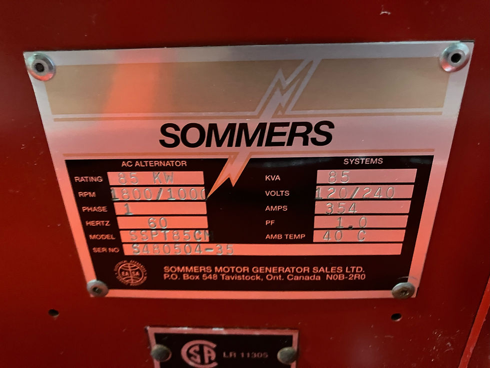 WINPOWER PTO GENERATOR