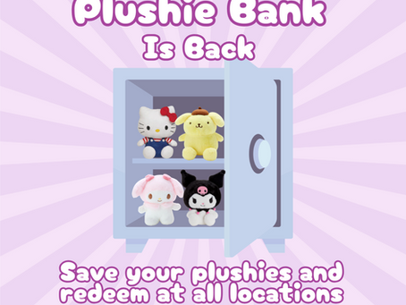 Plushie Bank Is Back!