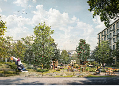 1. Preis Freiraumplanung Bergedorf-West