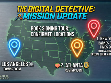 Evidence is mounting: A multi-city book tour is officially in the works!