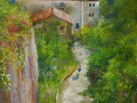 Pastel Painting: Exploring Ravello