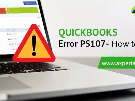 Best Ways to Resolve QuickBooks Error Code PS107