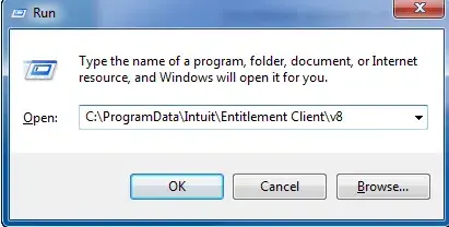 Solution 1 QuickBooks Errors 3371 Screenshot
