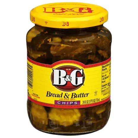 B&G BREAD & BUTTER PICKELS 12/24 OZ