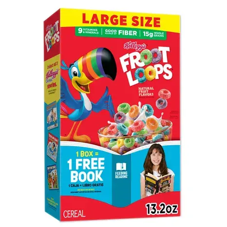 KELLOG'S FROOT LOOPS 10/13.2 OZ