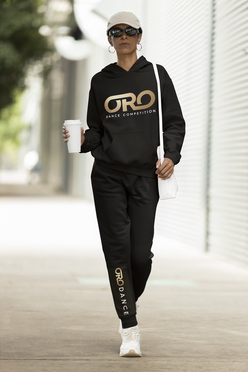 Thumbnail: Adult Black Joggers (XS,S,M,L,XL)