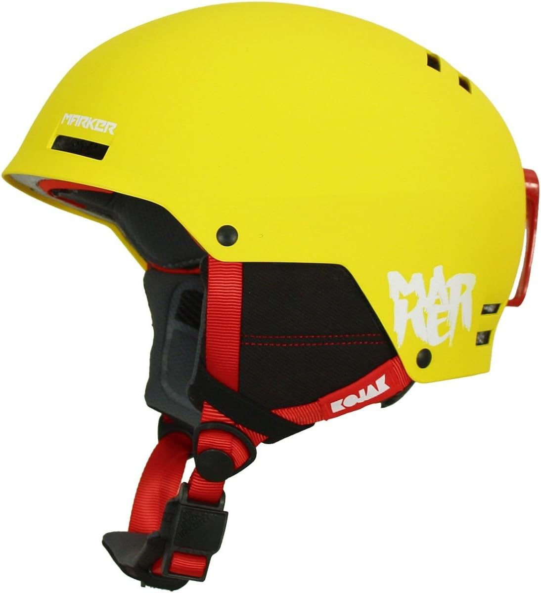 Marker Skihelm / Snowboardhelm "Geel"