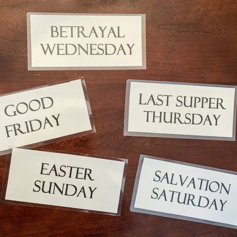 The Holy Week Easy Ideas