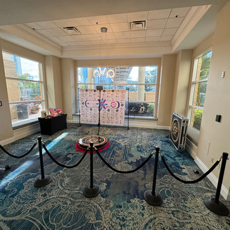 360 Photo Booth at Rosen Plaza Hotel in Orlando Florida for an Expo Event