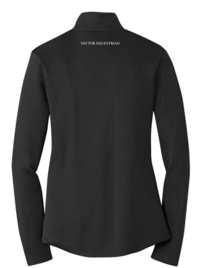 Thumbnail: VE Long Sleeve Quarter Zip Shirt